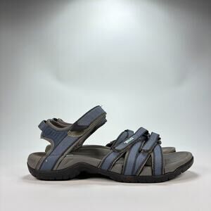 Teva Tirra Bering Sea Blue Adjustable Strap Hiking Sandals 4266 Women’s Size 6.5